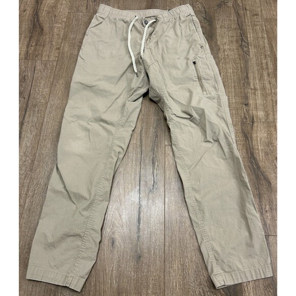 Vuori Other - Vuori Ripstop Climber Pants Mens Medium Beige Organic Cotton Stretch V412